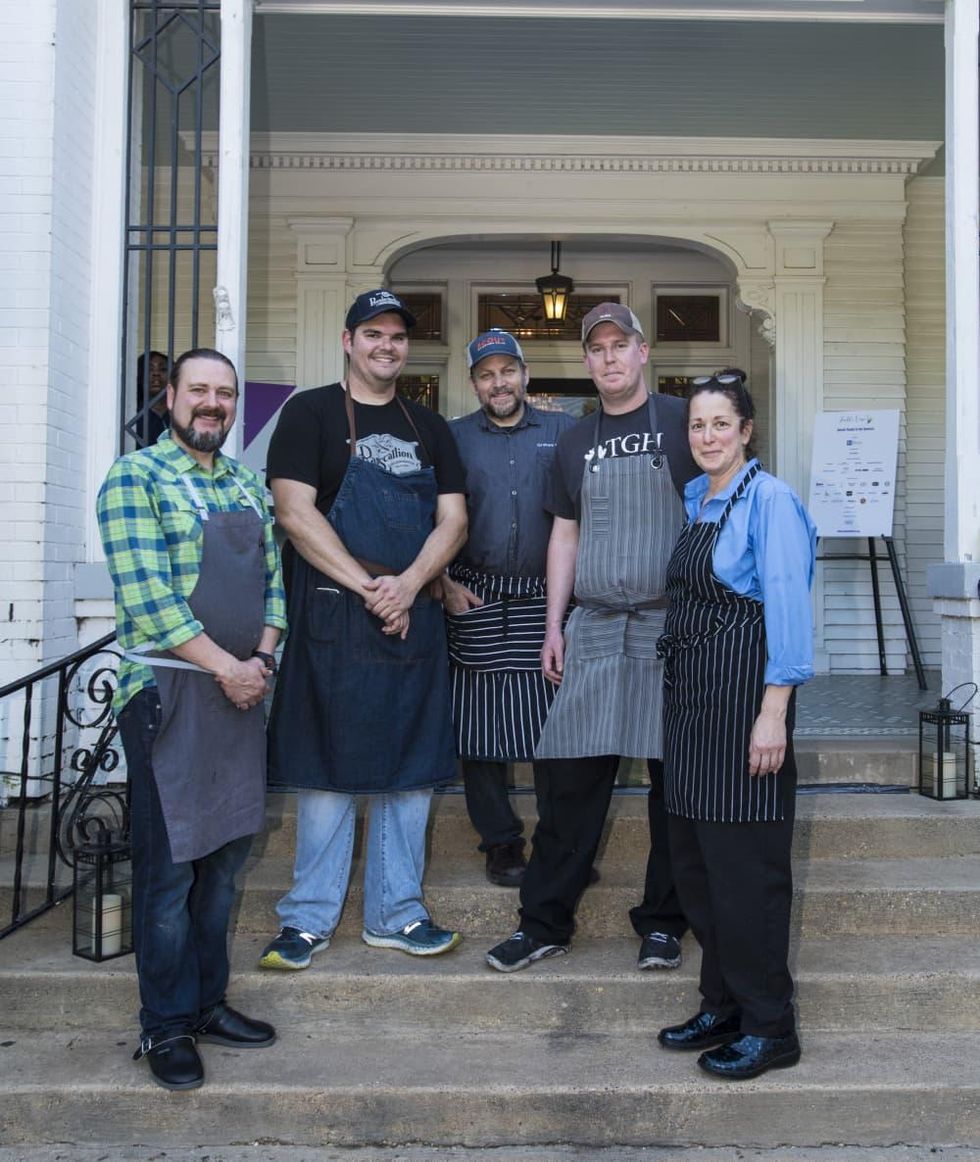 Jeff Harris, Nathan Tate, Graham Dodds, Matt Balke, Sharon Hage