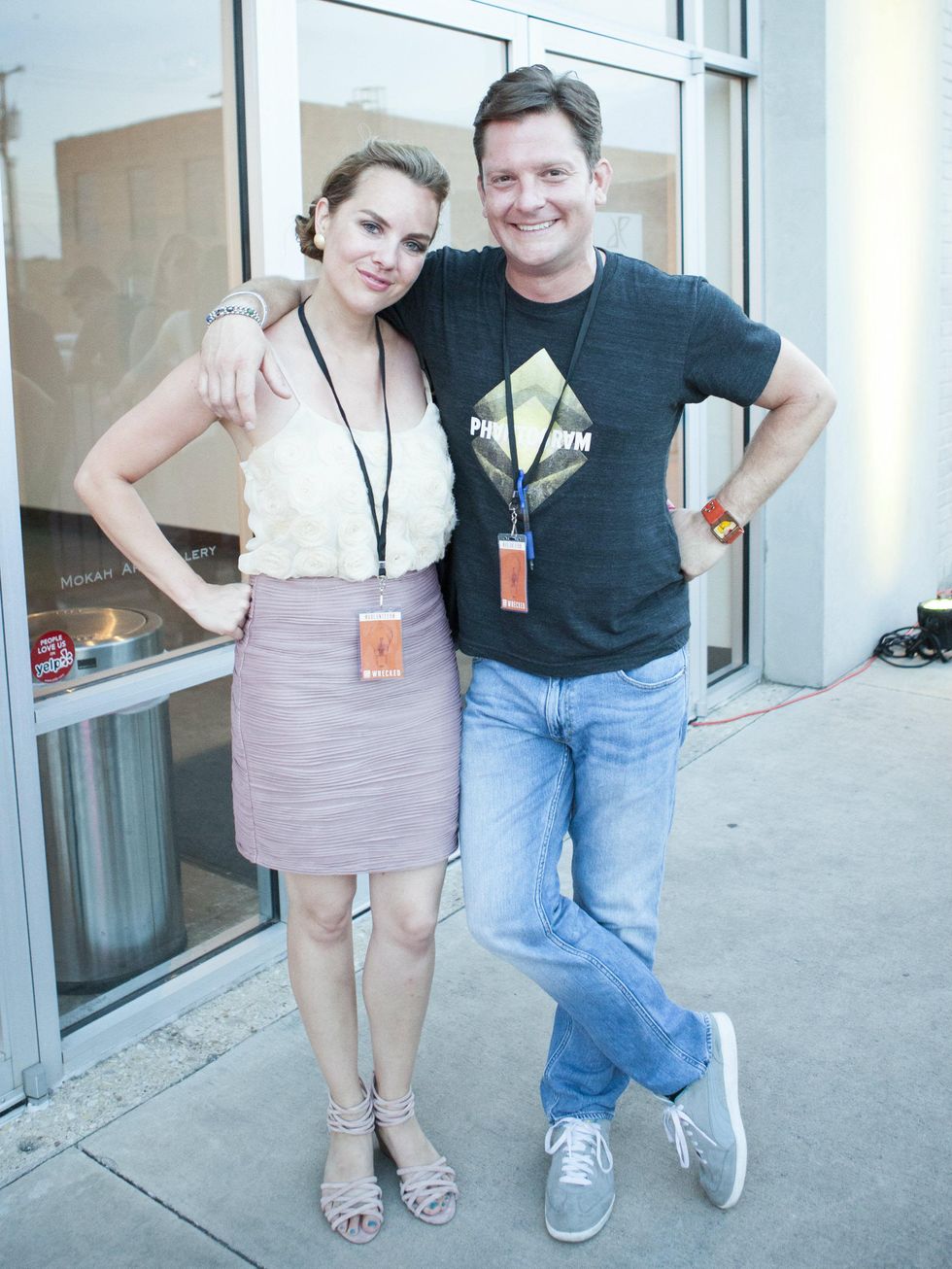 Jeff Miller, Ashley Wilson, Music is our Weapon, art con, wrecked