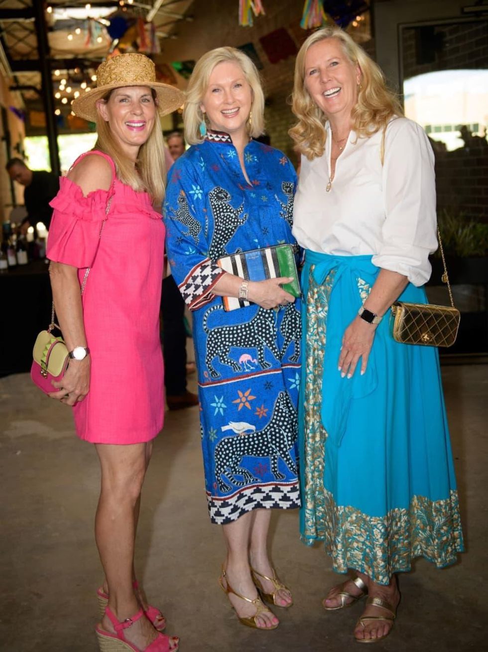 Jenifer Valentine, Natalie Dossett, and Caroline Gehan