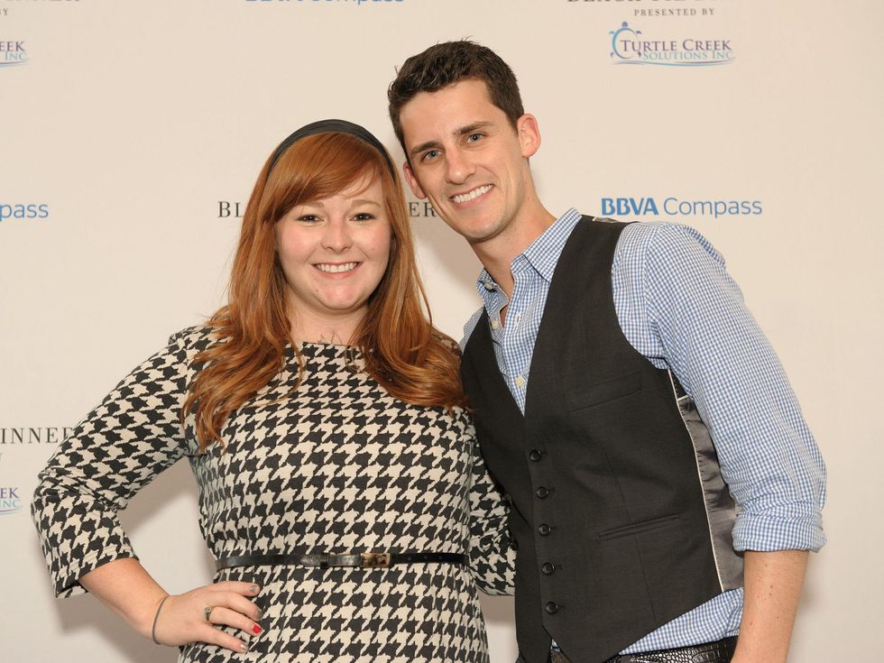 Jennifer Alderman, Aaron Wolfe at Black Tie Dinner Sponsor Kick-Off