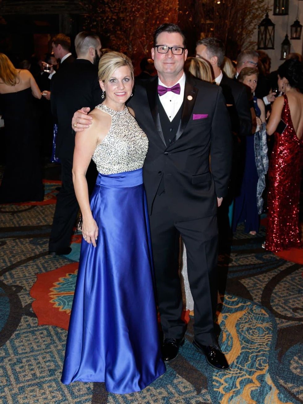 Jennifer Chandler, Scott Chandler, Crystal Charity 2017