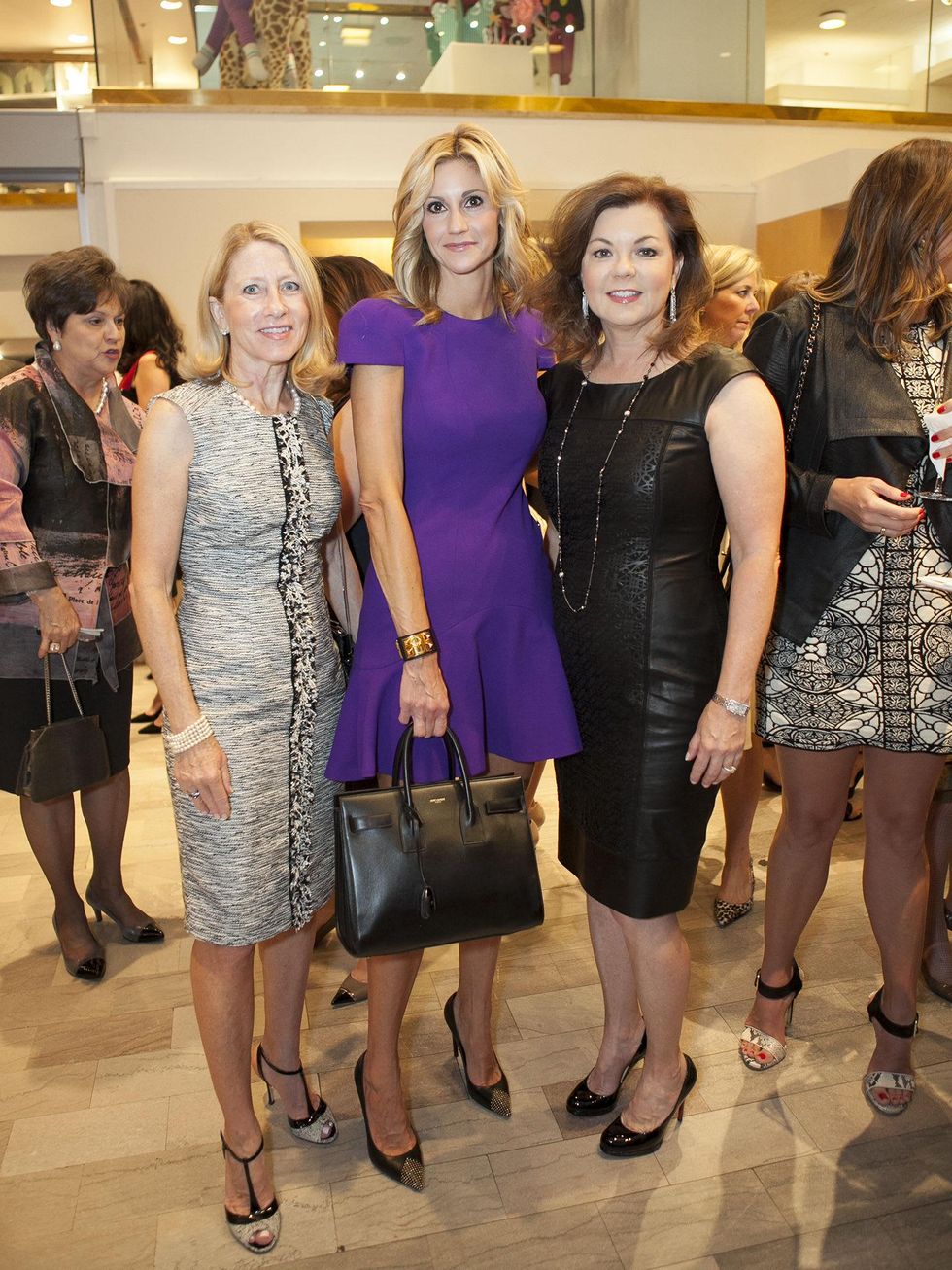 Jennifer Dix, Debbie Oates, Robin McMonigle, Ruth Kupchynsky, Alexander McQueen, Crystal Charity Ball