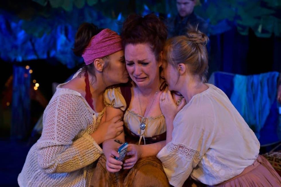 Jennifer Kuenzer, Jessica Cavanagh, and Danielle Pickard in Self Injurious Behavior