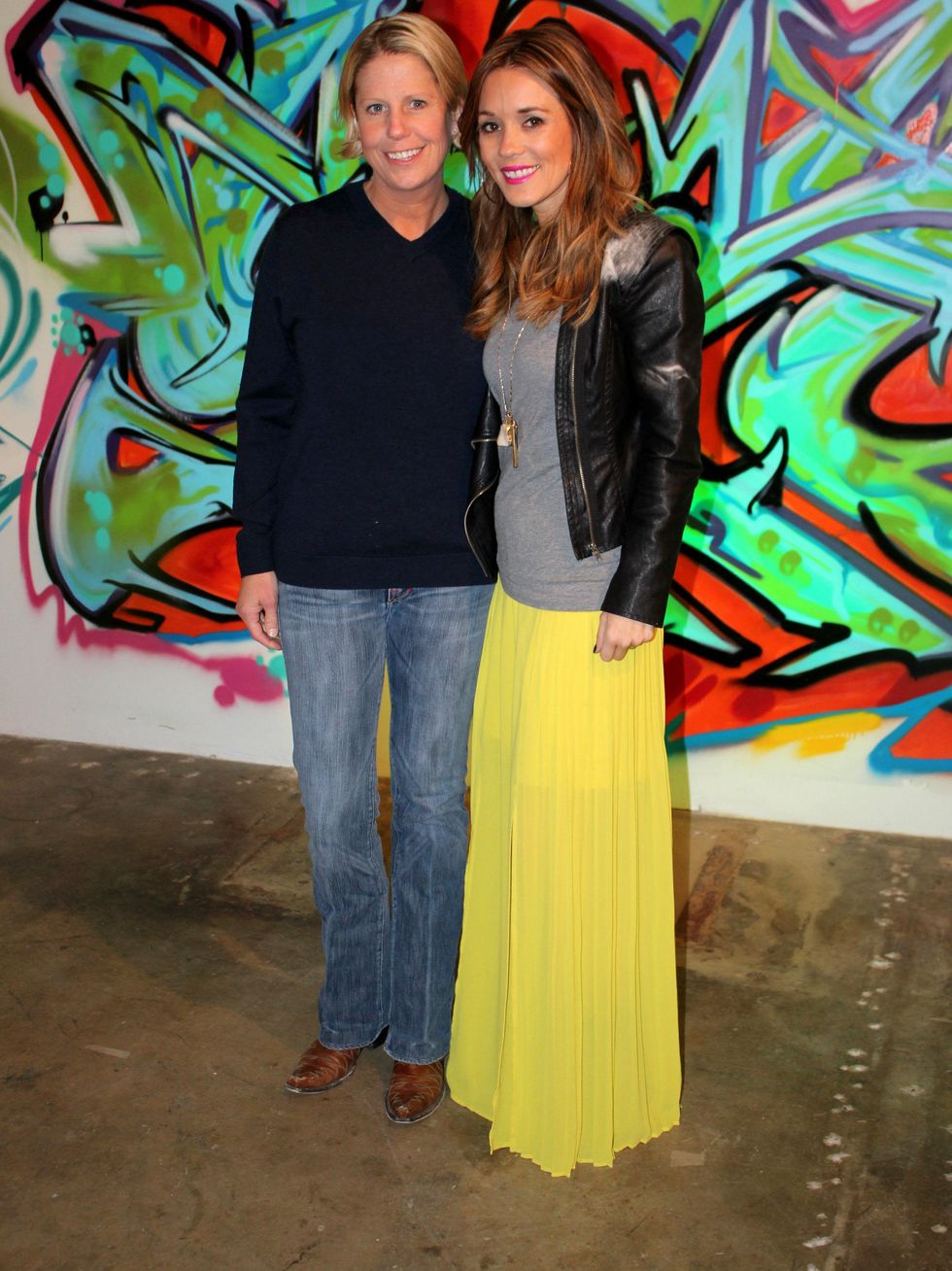 Jennifer Miller, Bri Crum, Gallerie Noir anniversary party