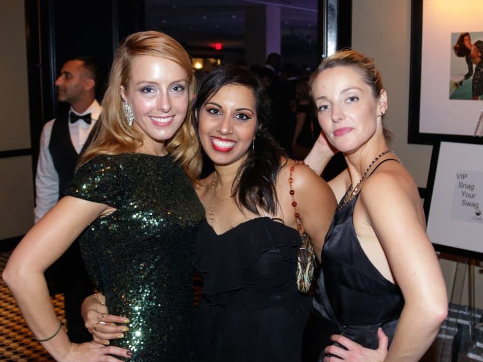 Jennifer Peterson, Seena Mathews, Kari Campiotti, Autumn Ball 2017