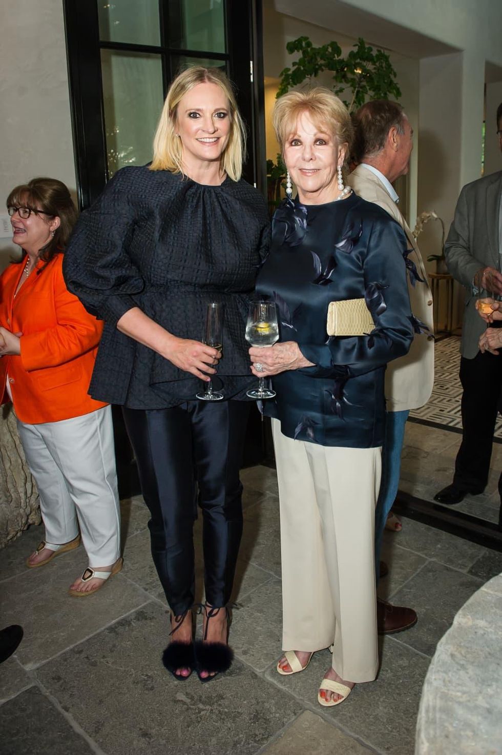 Jennifer Sampson, Annette Simmons, United Way