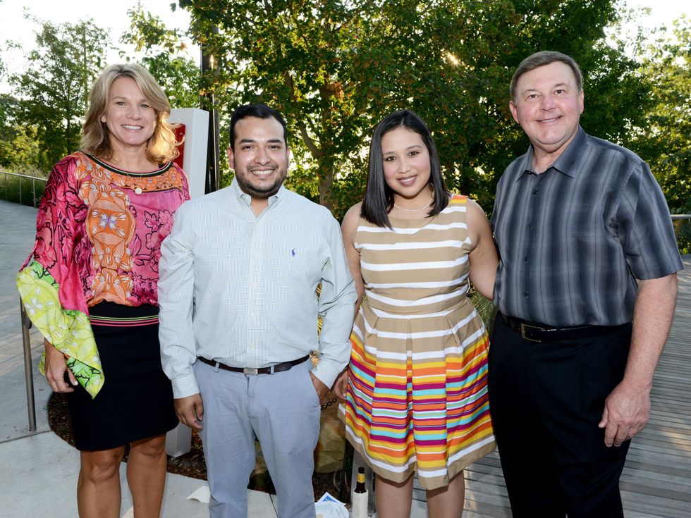 Jennifer Staubach Gates, Jesse Morena, Monica Huerta, Rick Callahan, Rory Meyers Children's Adventure Garden Gala