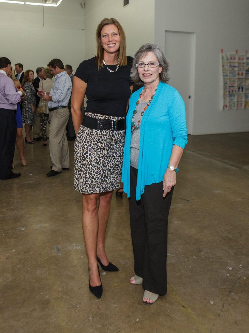 Jenny Lewis, representing Kimberly Clark, recipient of the Advocacy Award; Darlene Blakey, recipient of the Real-Life Hero Award