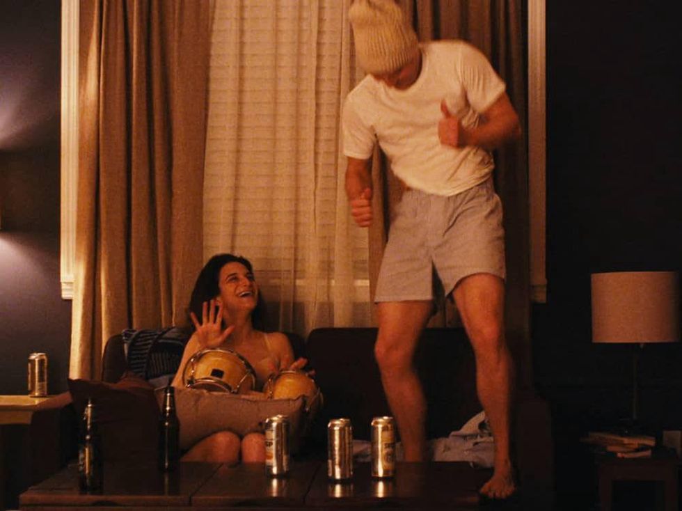 Jenny Slate and Jake Lacy in Obvious Child