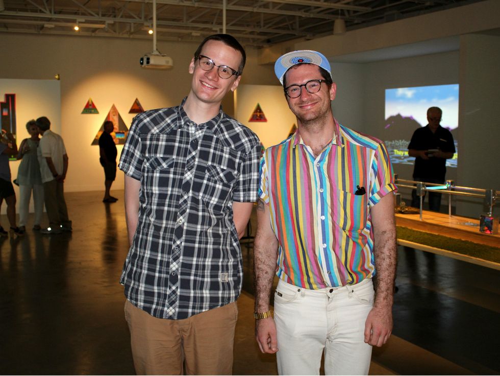 Jeremy Couillard, David Fierman, Zhulong Gallery dinner