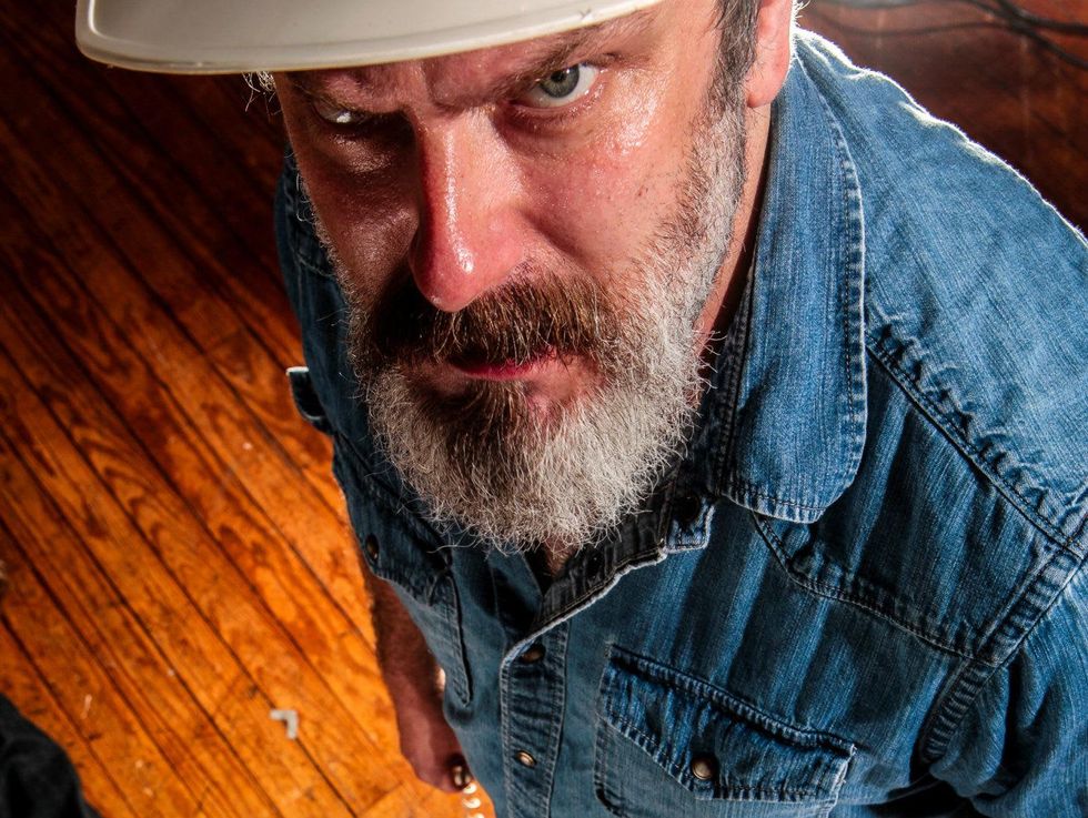 Jeremy Schwartz in "Se Llama Cristina" at Kitchen Dog Theater