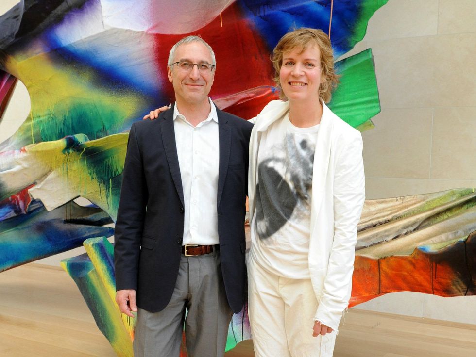 Jeremy Strick, Katharina Grosse, Nasher, Wunderblock