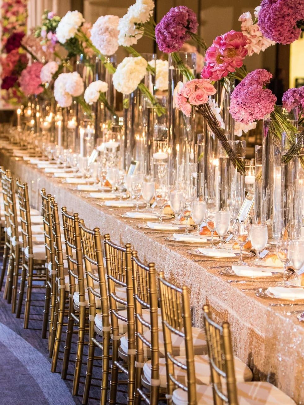 Jess and Alex Prescott Wedding, floral arrangement