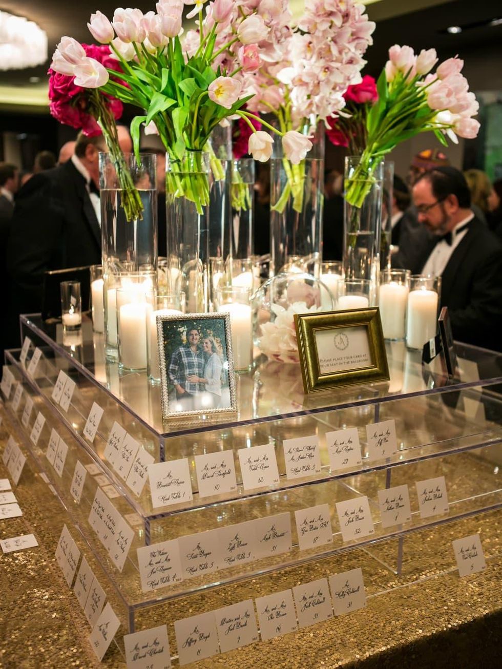 Jess and Alex Prescott Wedding, seating chart