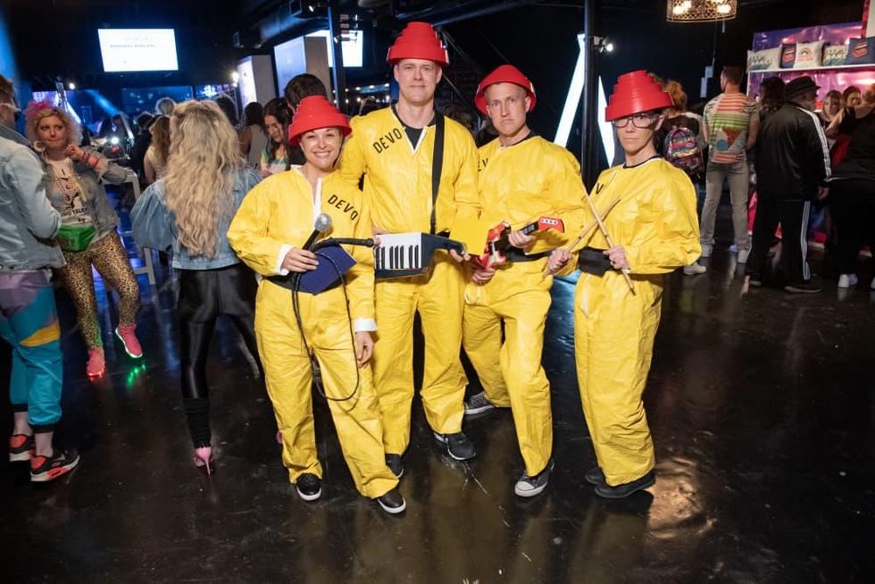 Jessica and Jeff Jones, Rick Baron, Stacy Locke