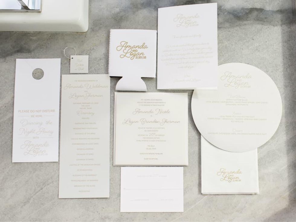 Jessica and Logan Sherman, Real Weddings feature