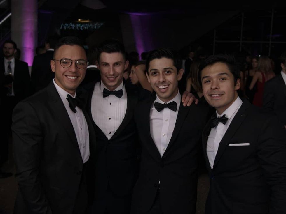 Jesus Aguilar, Cam Allison, John Paul Turnham, Moises Madrid, Millennial Gala 2017