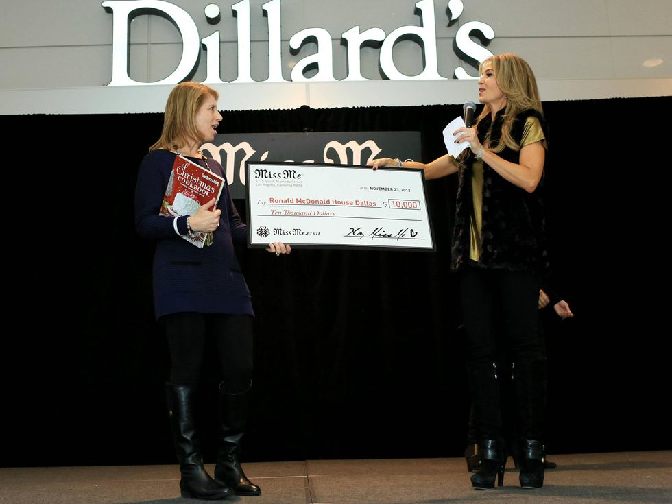 Jill Cumnock, Laurie Graham, miss me jeans fashion show