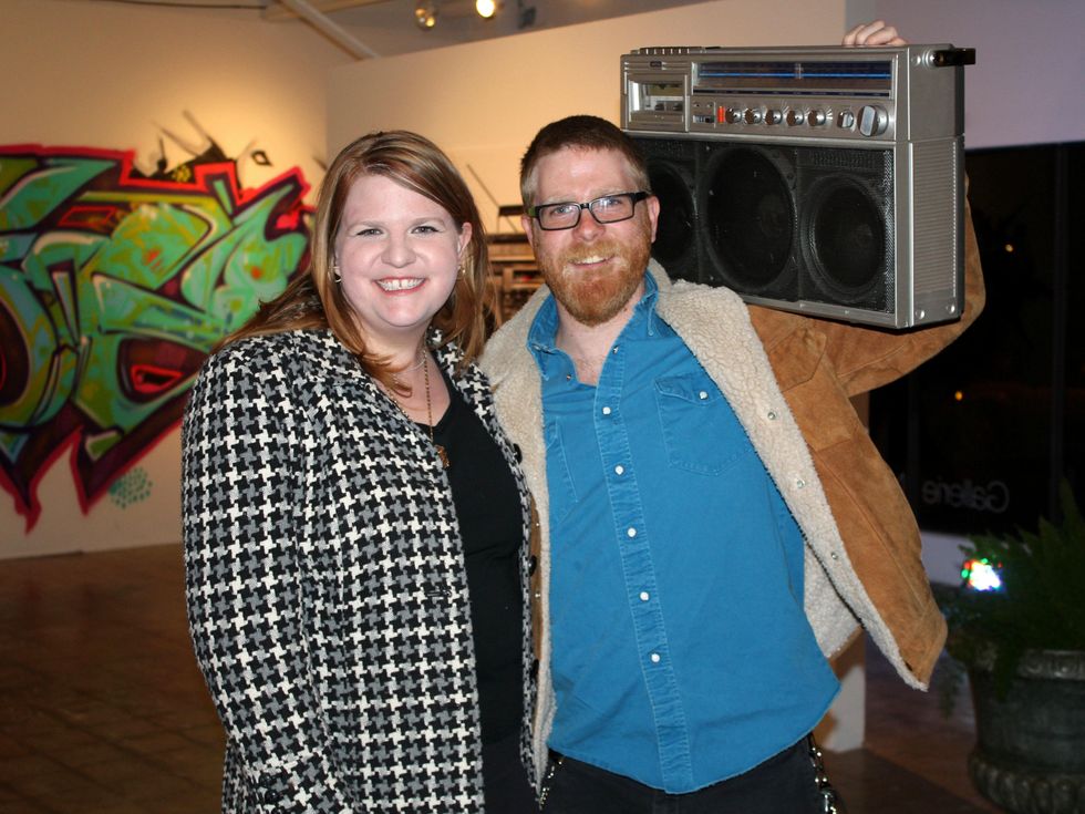 Jillian Bigbee, David Bigbee, Gallerie Noir One Year Anniversary Party