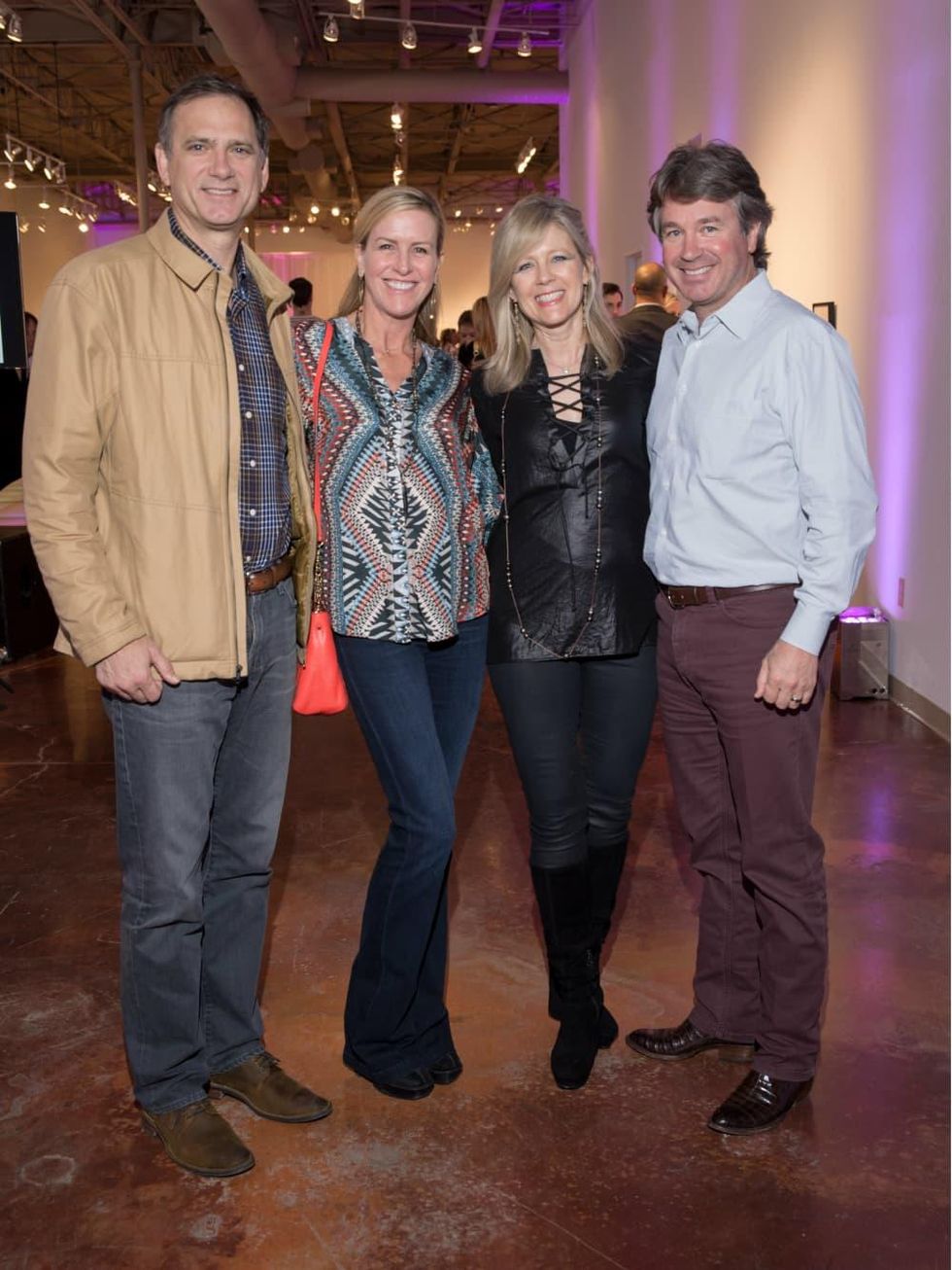 Jim and Holly Hands, Kristi and Wallace Hall