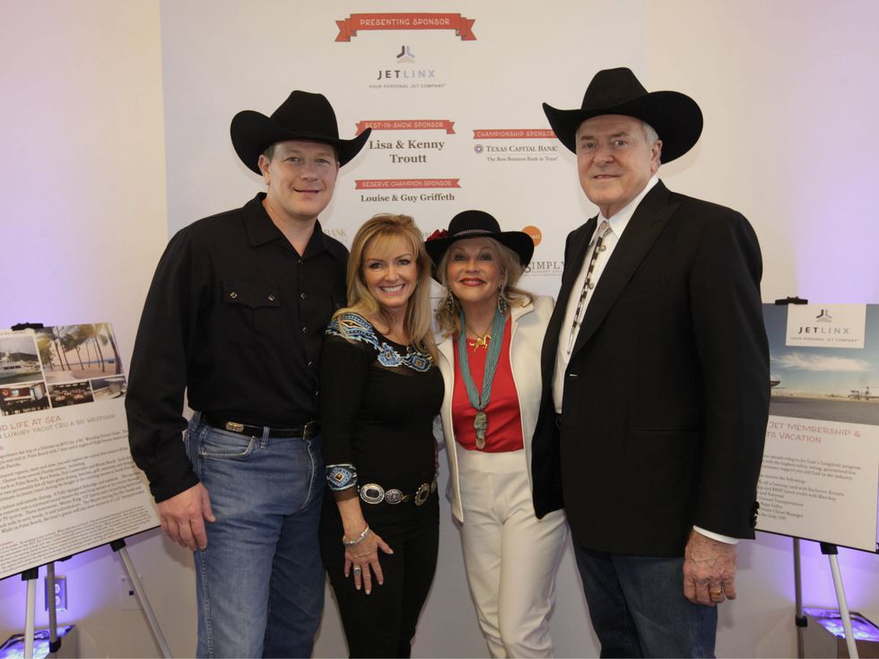 Jim Carreker, Robin Carreker, Connie Carreker, Denny Carreker, Equest Triple Crown Gala