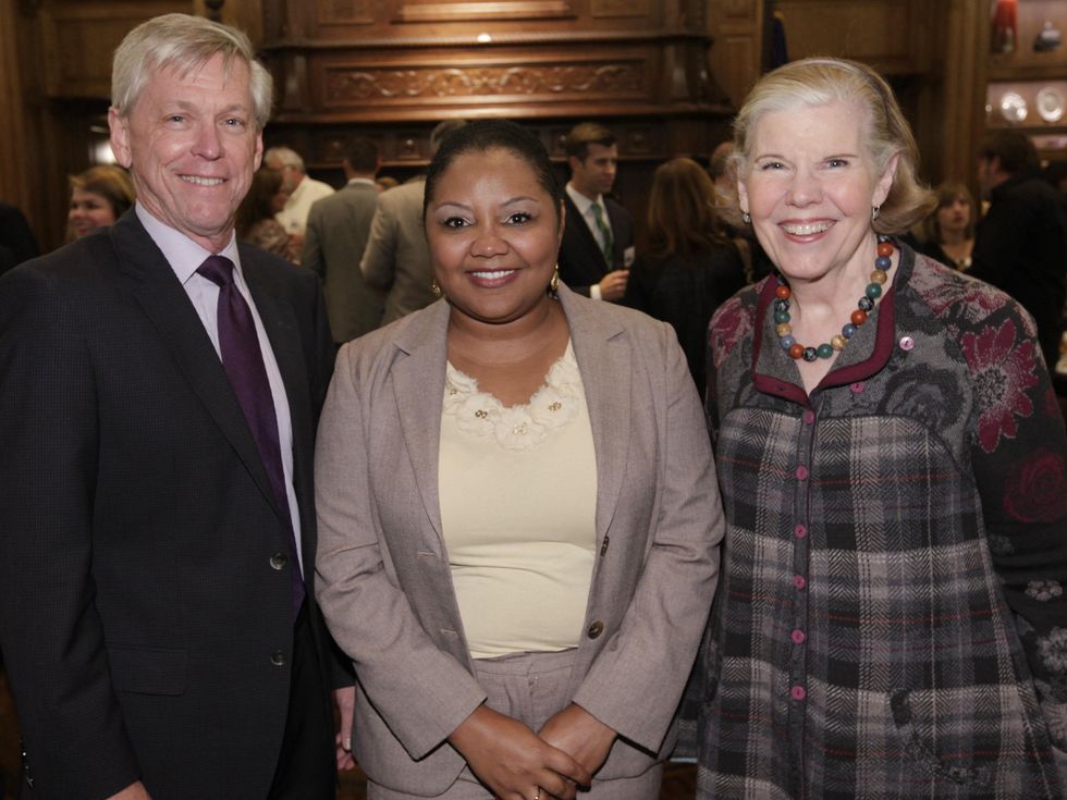 Jim Moroney, Sherrelle Evans and Mary Jalonick, Good Works Under 40