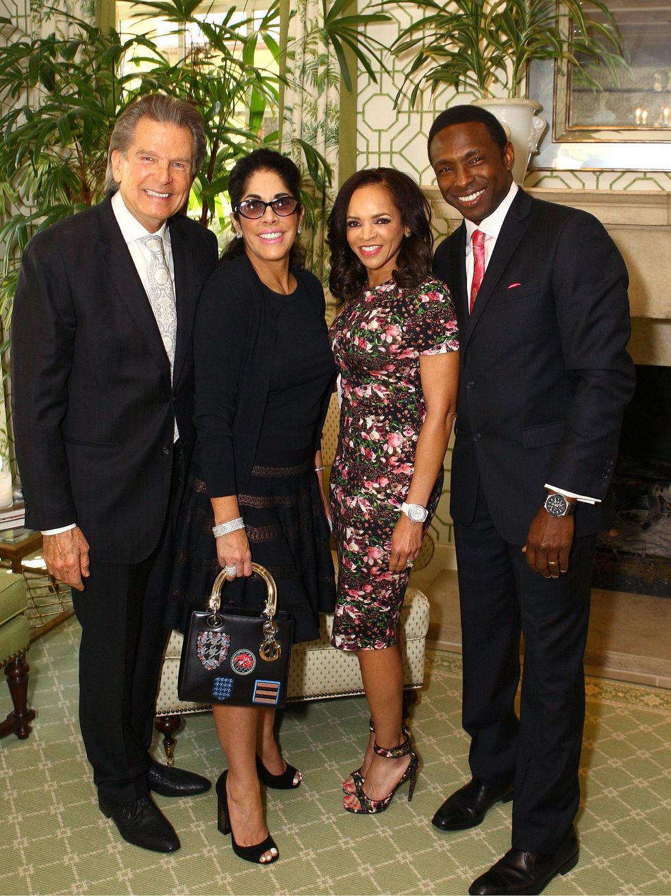 Jimmy and Sue Gragg, Cassandra and Avery Johnson, Just Say Yes Luncheon