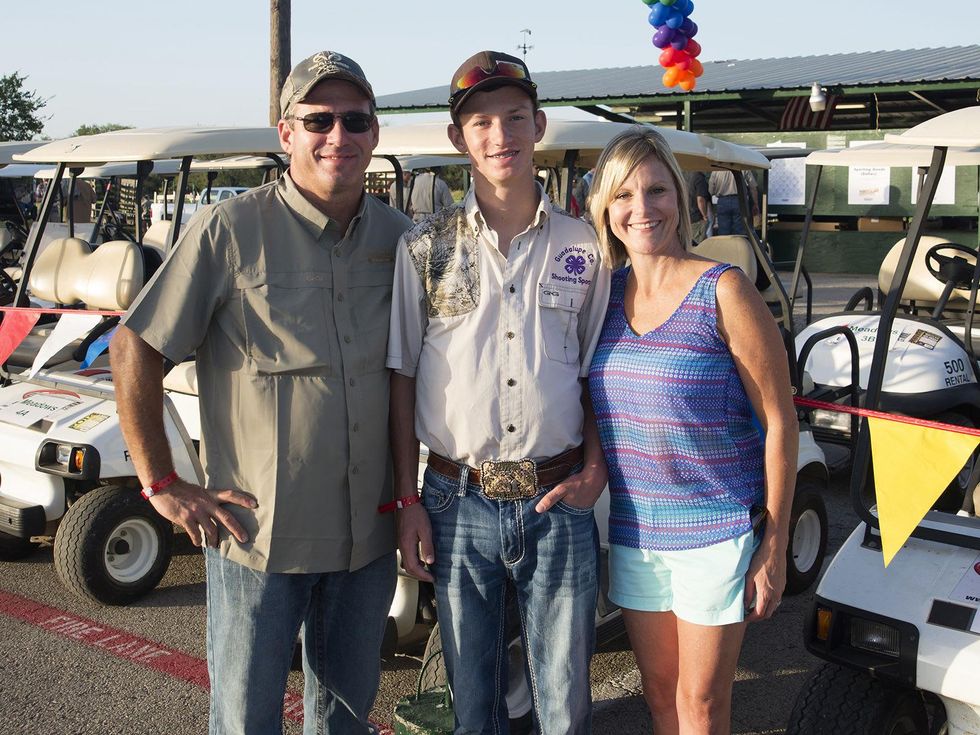 Jimmy McCarty, Jace McCarty, Tammy Deal, TSRH Clay Shooting