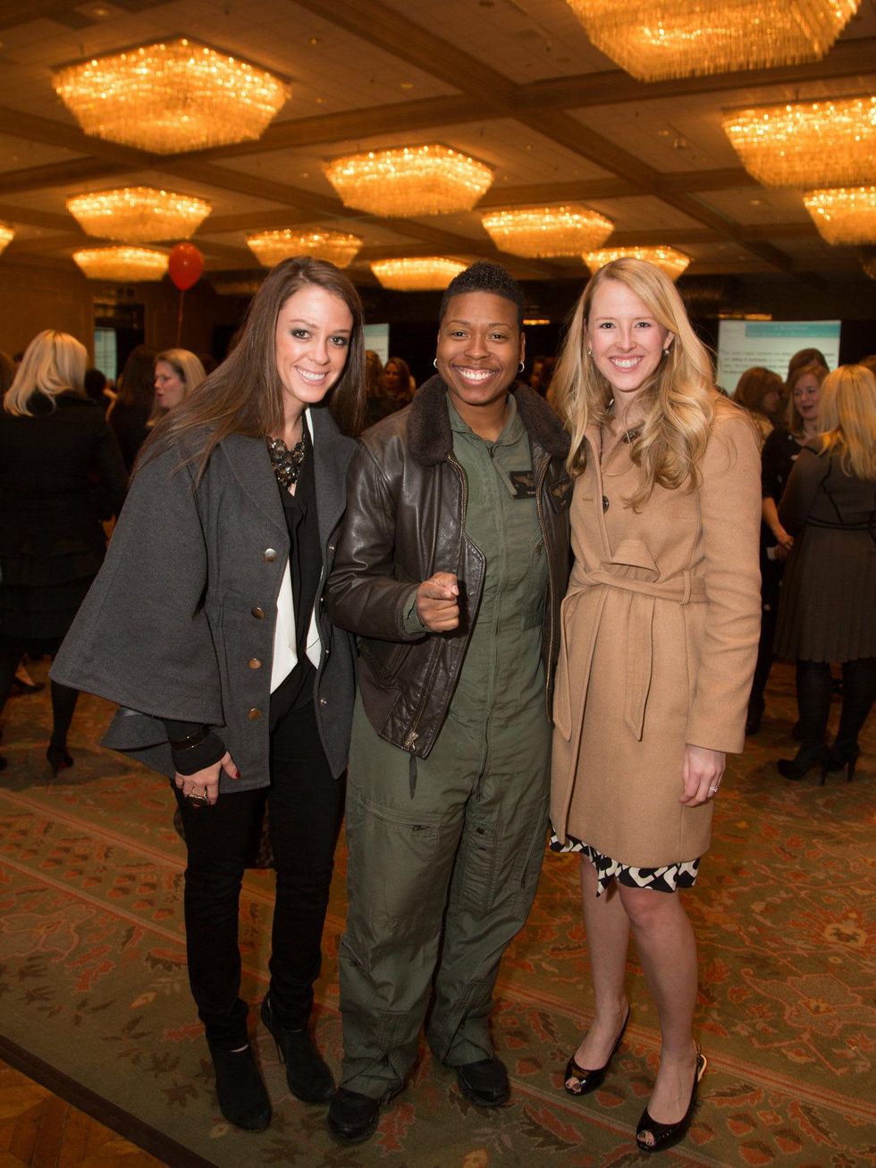 jld milestone luncheon, junior league of dallas, lauren synar, vernice armour, sarah charbonnet