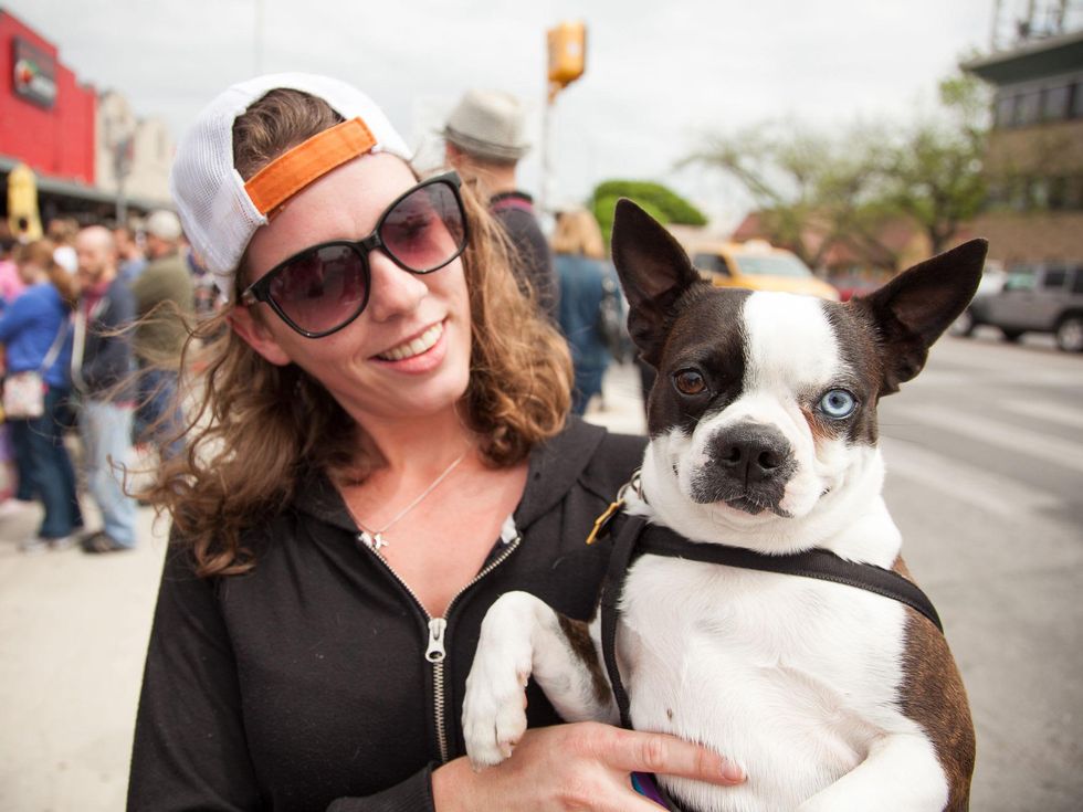 Jo's 16th Annual Pet Parade in Austin Abby Roscoe Hetero Chromea Dog