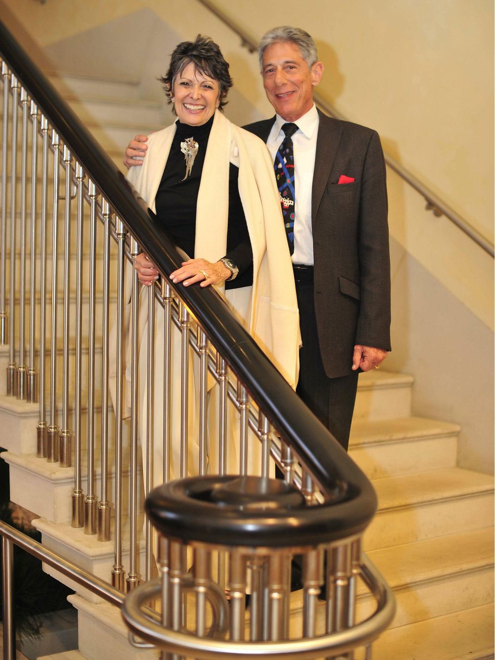 Joan Davidow, Stuart Glass, Meadows Reception