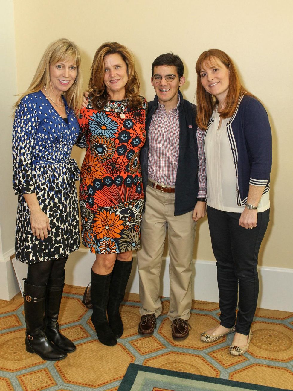JoAnn Ryan, Jane Syrquin, Sam Syrquin, Sarah Oliai, cppc luncheon