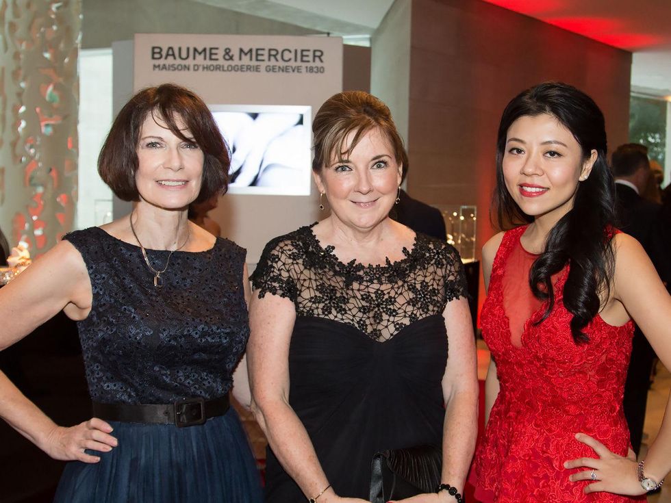 JoAnne Bober, Amy Martin, Florence Wang, dso gala