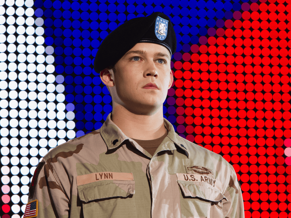 Joe Alwyn in Billy Lynn's Long Halftime Walk