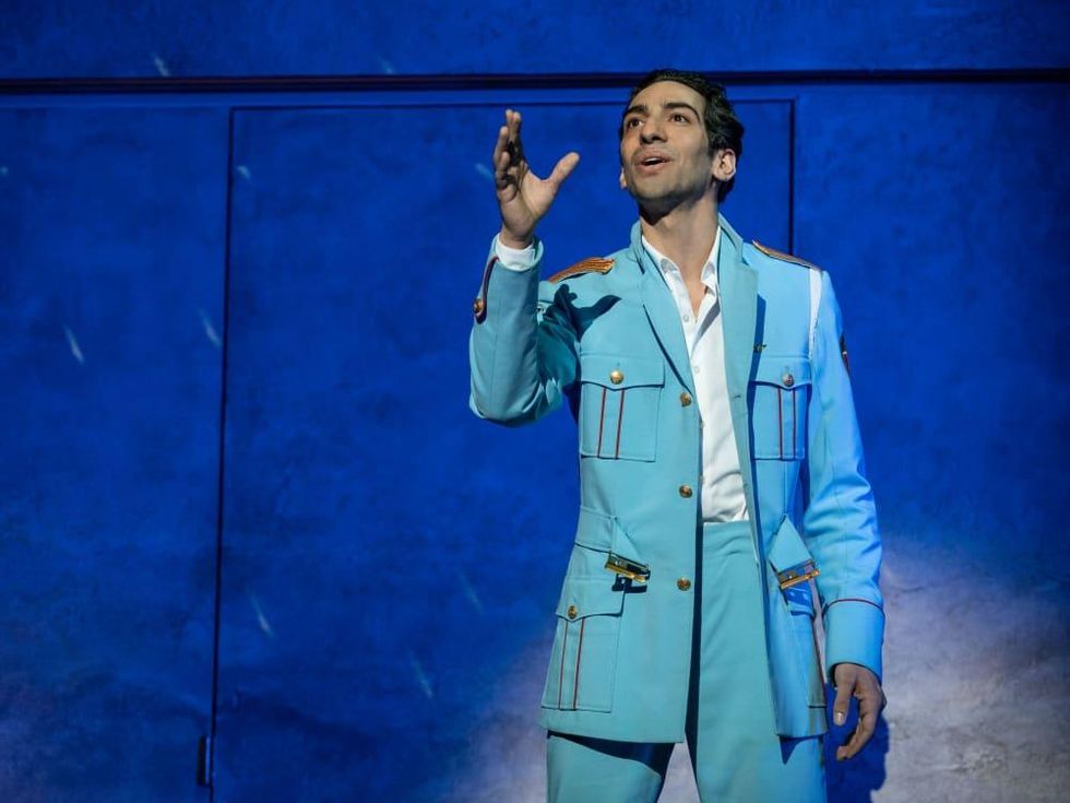 Joe Joseph in the national tour of The Band's Visit