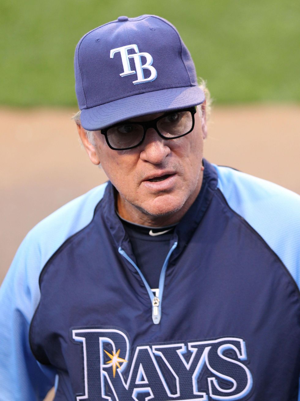Joe Maddon of Tampa Bay Rays