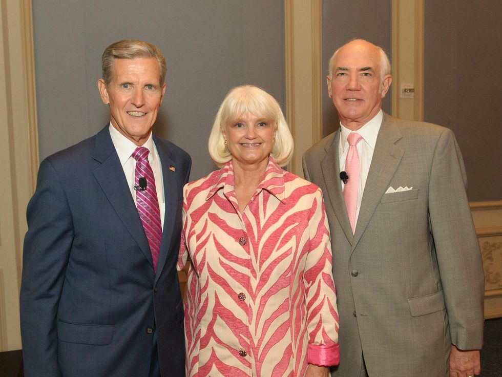 Joel T. Allison, Connie Yates and Rowland K. Robinson, Celebrating Women