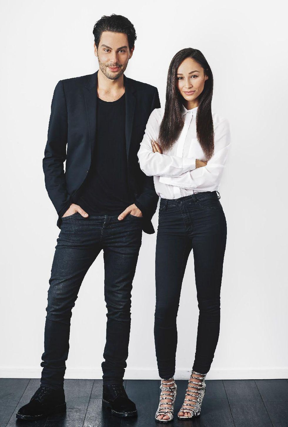 Joey Maalouf and Cara Santana of The Glam App