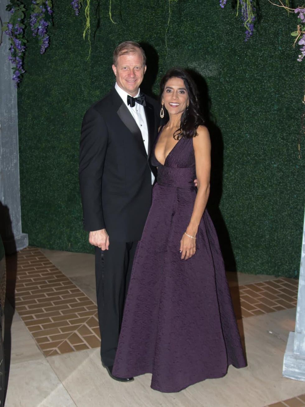 John Corder (Armani), Tanya Ames (Monique lhuillier)