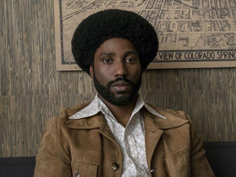 John David Washington in BlacKkKlansman