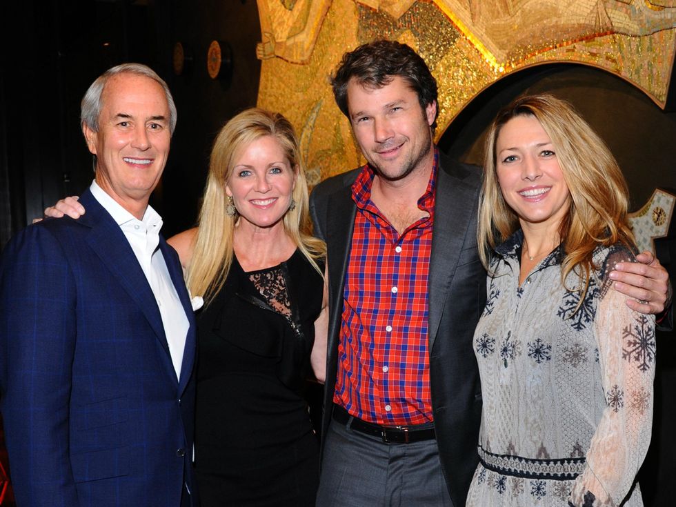 John Eagle, Jennifer Eagle, Alden Pinnell, Janelle Pinnell at Nasher 10th anniversary