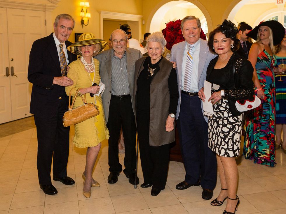 John Marsten, Billie Lee Rippey, Robert Brackbill, Caroline Rose Hunt, George McLaughlin, Olive Ann McLaughlin, Day at the Races