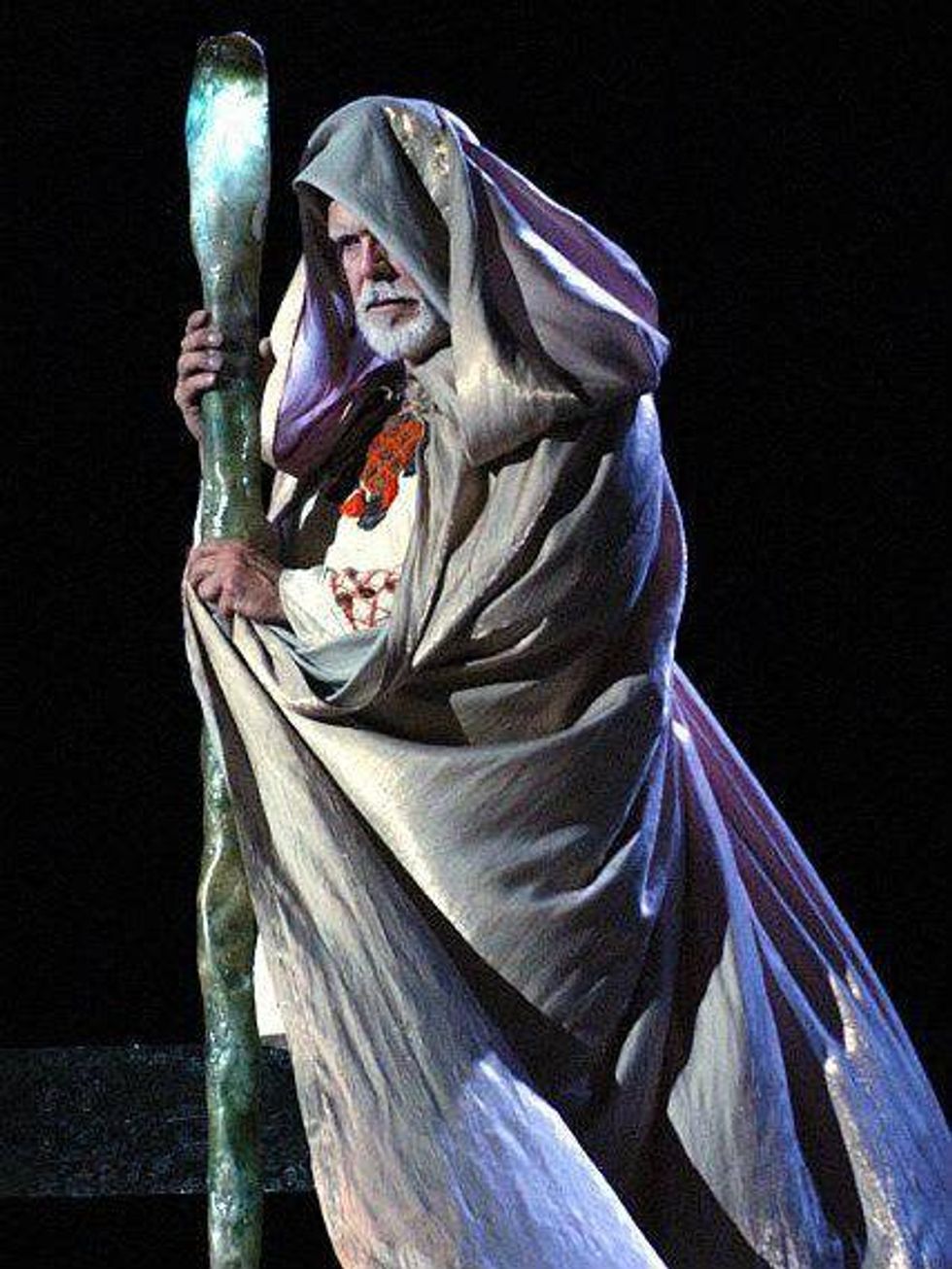 John S. Davies as Prospero in Shakespeare Dallas' "The Tempest"