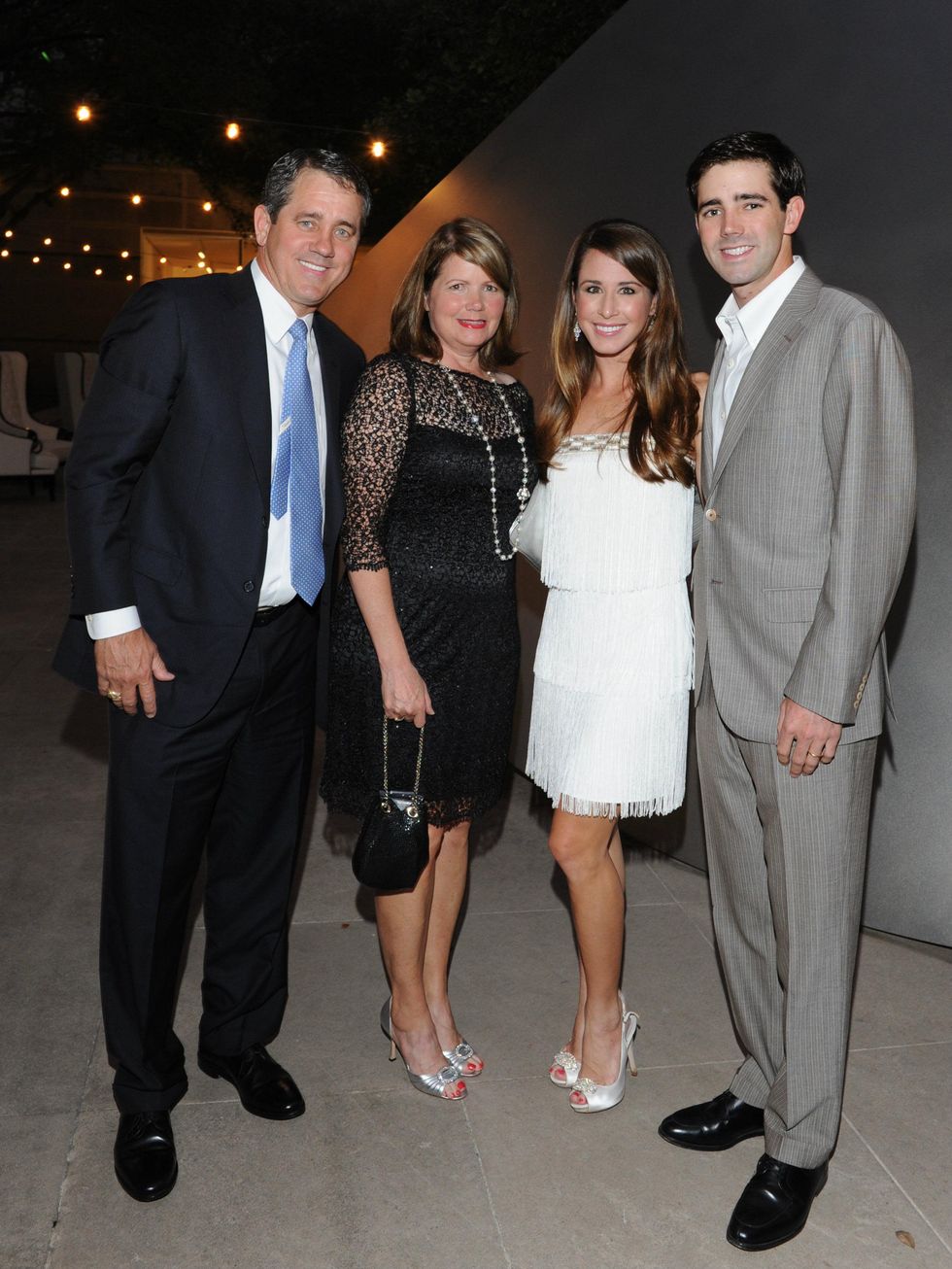 John Wallace, Deborah Wallace, Kiki Wallace, Andy Wallace at A fair under the stars