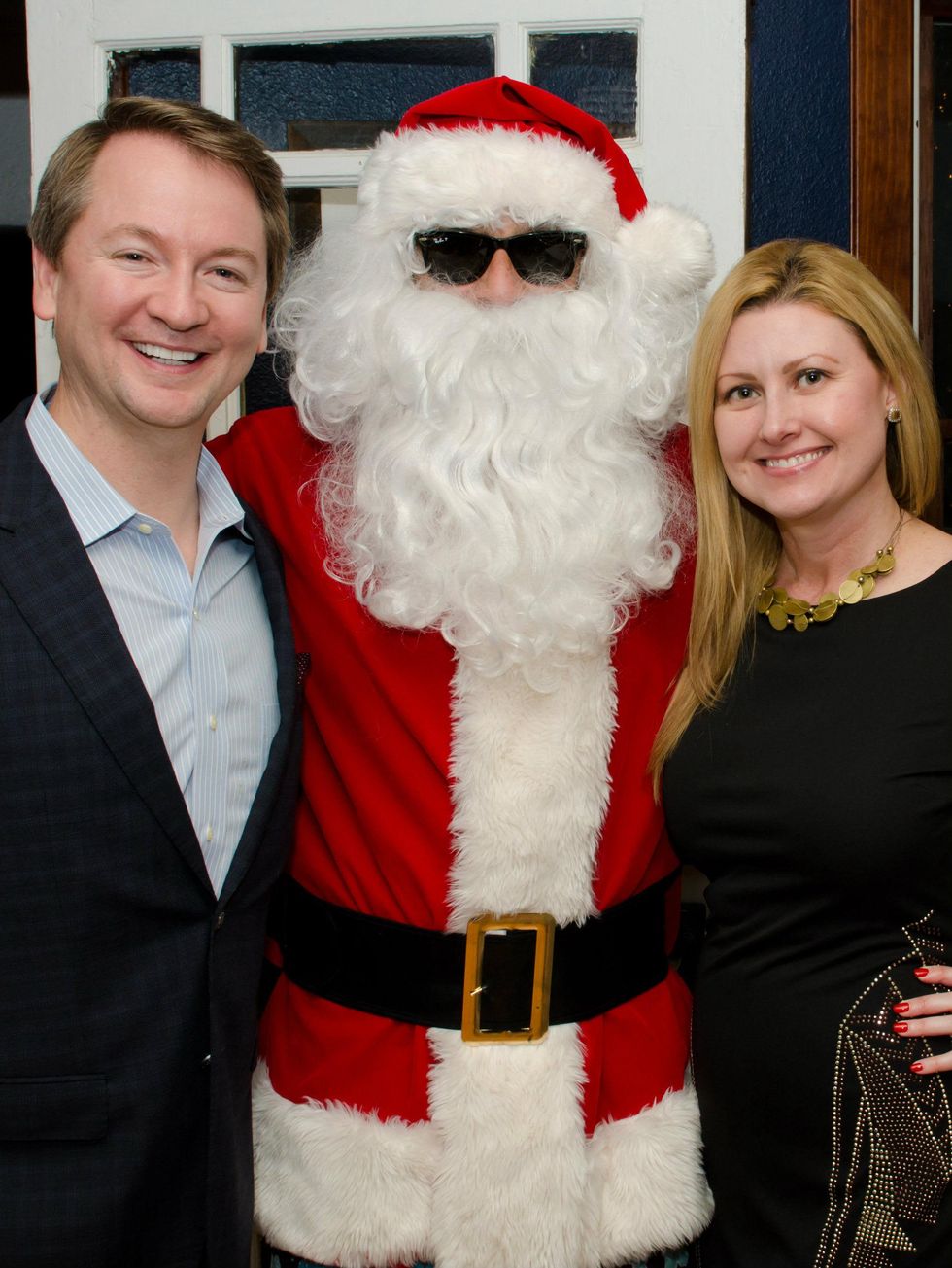 John Willding, Carey Barnes , DCAC holiday party