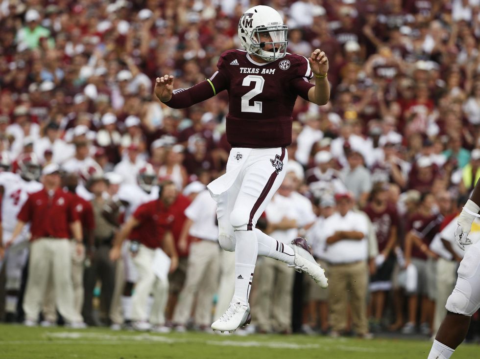 Johnny Manziel hop