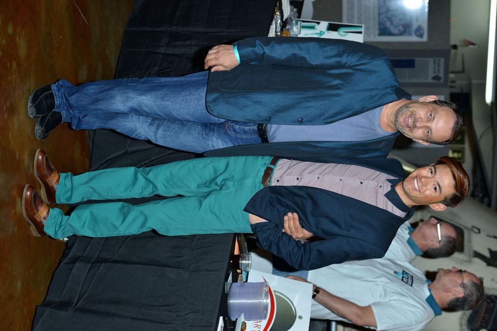 JoJo Quiroc, Larry Lozon at No Tie Dinner & Dessert Party