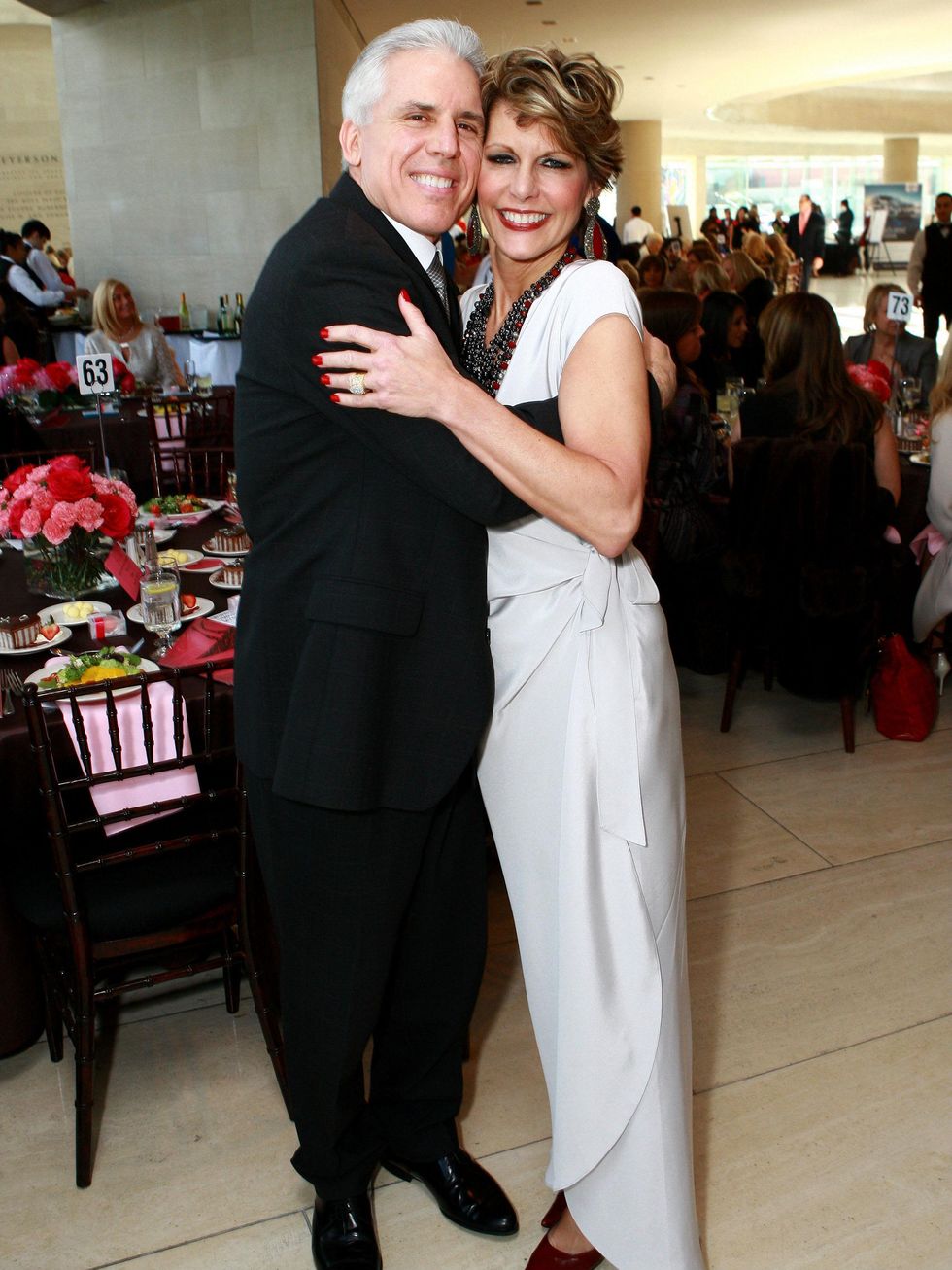 Jon Mellon, Dawn Mellon, recipient of the Lynda Adleta Heart of Gold Award, saint valentine's day luncheon