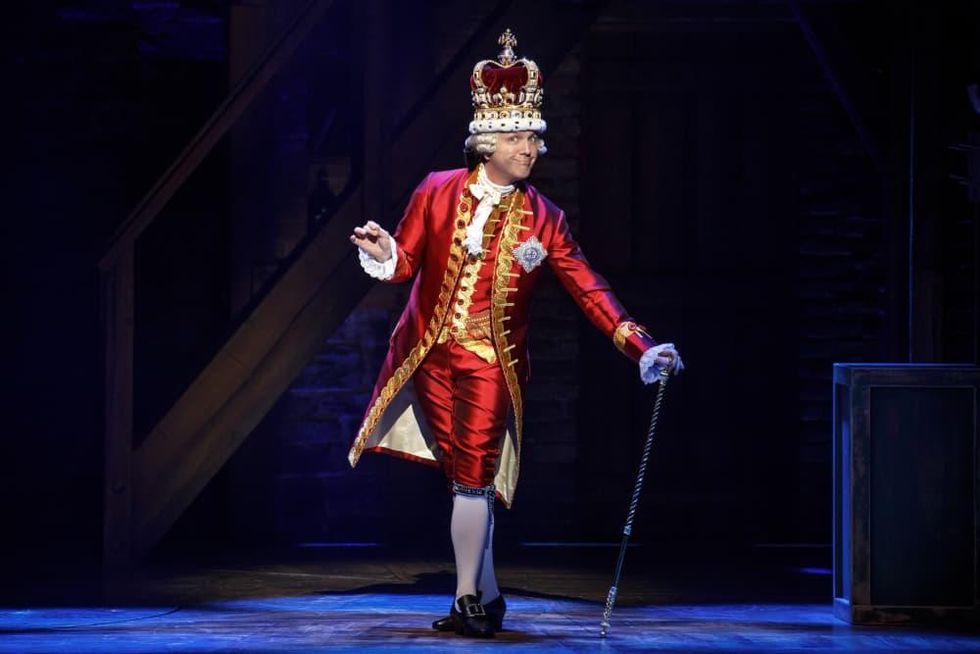 Jon Patrick Walker in Hamilton national tour