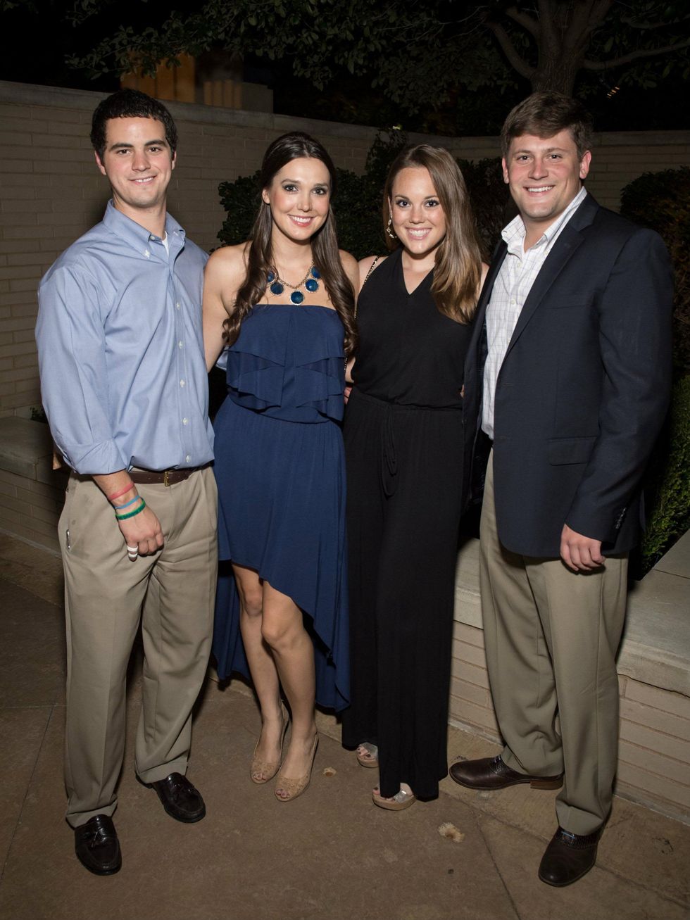 Jonathan Yates, Taylor Liebson, Caroline Reinert, David Traufmann at Bubbly Q